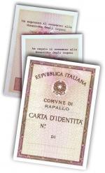 Carta Identit&agrave; Donazione Organi
