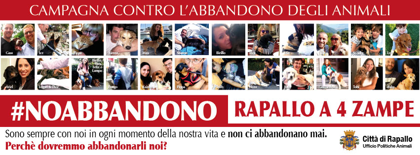 Campagna contro l'abbandono degli animali